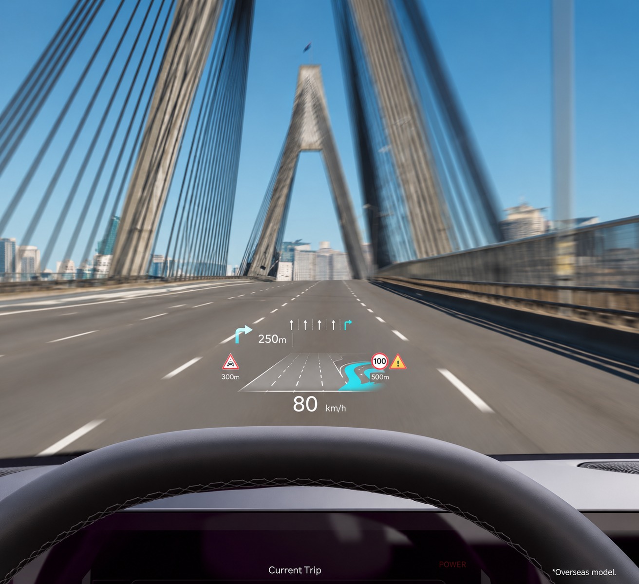 EV9 head-up display